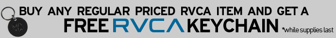 Free RVCA Keychain RVCA Keychain